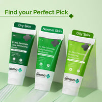 The Derma Co. 5% Nia-Ceramide Mattifying Moisturizer | For Oily to Acne Prone Skin | 5% Niacinamide, 2% Ceramide | 24 hrs. Moisturization | Panthenol, Allantoin & Zinc PCA | Oil-free Moisturizer | 100 g