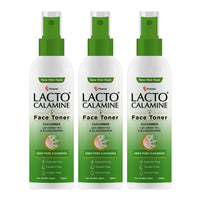 Lacto Calamine Face Toner With Cucumber | 120ml Each-pack of 3 | Deep Pore Cleansing | Open Pores Tightening with Green Tea & 2% Niacinamide For Cool & Hydrated Skin | No Sulphate, Alcohol & Parabens