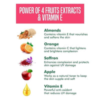 NATURES ESSENCE Advanced Gentle Fruit Facial Kit, 498Gm