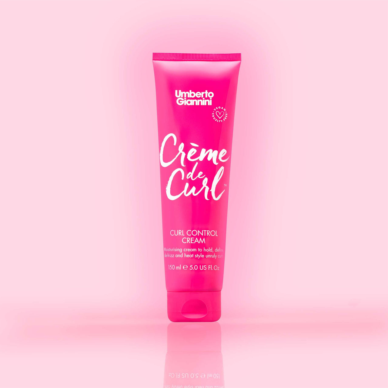 Umberto Giannini Creme de Curl Curl Control Cream | Moisturising Cream to Hold, Defines, De-frizz | Vegan & Cruelty Free - 150 ml (Pack of 1)
