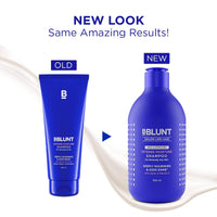 BBLUNT Hot Shot Heat Protection Mist 150Ml | Intense Moisture Shampoo 300 Ml Spray