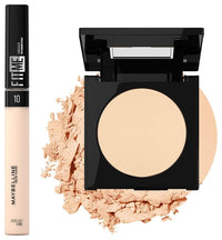 Maybelline New York Fit Me Matte Poreless Powder, 220 Natural Beige, 8.5G And New York Fit Me Concealer For All Skin Types,10 Light, 6.8Ml