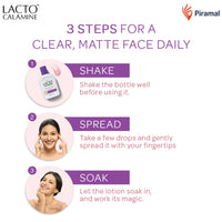 Lacto Calamine Face Lotion for Oil Balance - Oily Skin - 30 ml