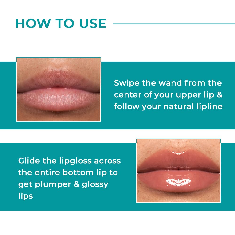 Tint Cosmetics Nude Lip Gloss for Women | Hydrating & High Shine | Lightweight & Non-Sticky with Vitamin-E & Grapeseed Oil | Gloss Lock Technology | All Skin Types | 2.5Ml (Roasted Chestnut) | FDA Approved