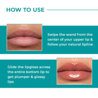 Tint Cosmetics Brick Red Lip Gloss for Women | Hydrating & High Shine | Lightweight & Non-Sticky with Vitamin-E & Grapeseed Oil | Gloss Lock Technology | All Skin Types | 2.5Ml (Honey) | FDA Approved