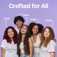 MANETAIN Clarifying Shampoo 100ml for Curly Hair | Sulphate & Paraben Free | Exfoliating & Non-Drying Formula with Fruit-Based AHAs for Curly, Frizzy, and Oily Hair | Safe for All Hair Types