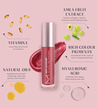 House Of Makeup Non-sticky gloss | High-shine lip gloss for pigmented lips | Lip gloss with hyaluronic acid | Zero stickiness (Juicy Secrets)