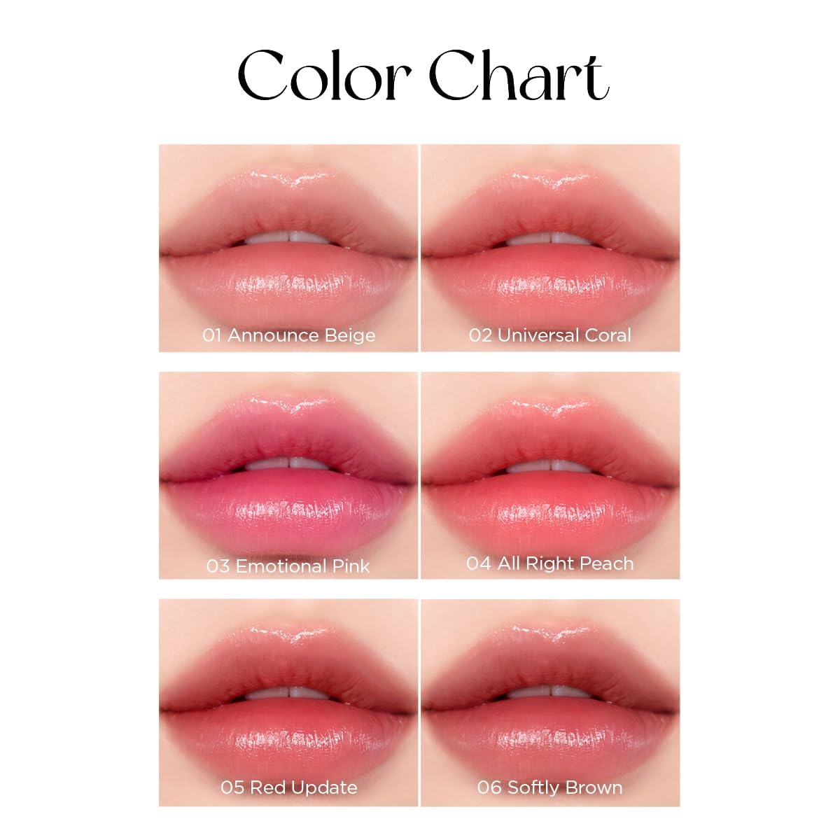 Peripera Water Bare Tint (003 EMOTIONAL PINK) - Lip Tint, Lip Stain, Glowy Tint