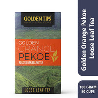 Golden Tips Golden Orange Pekoe Loose Leaves Tea (100 gram- 50 Cups)