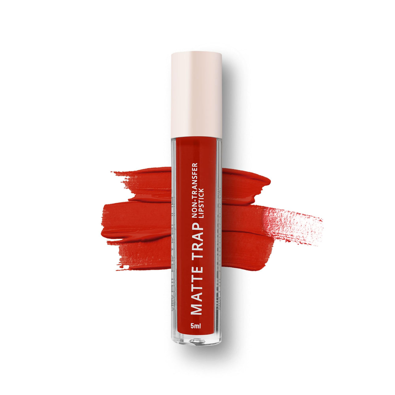 Hilary Rhoda Matte Trap Liquid Lipstick | Non-Transfer & Waterproof Lipstick | 8-Hour Long Stay | Non-Drying Formula | 5ml (Liberal Red - Shade 20)