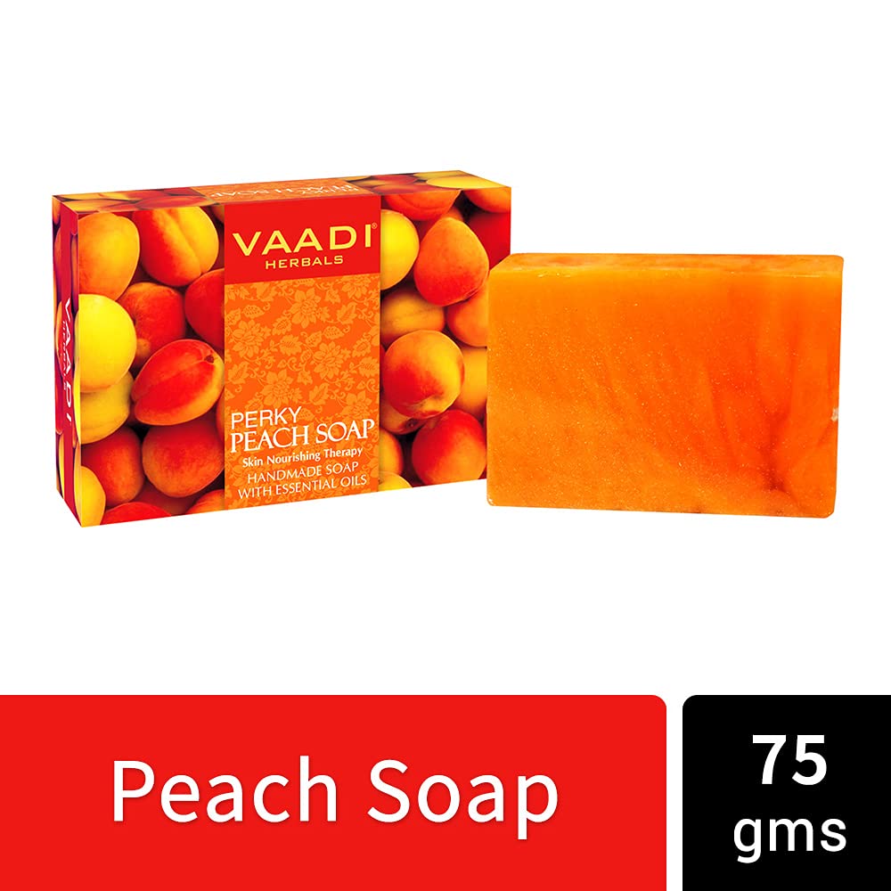 Vaadi Herbals Exotic Flavors Luxurious Handmade Herbals Soaps, 75g (Pack of 6)