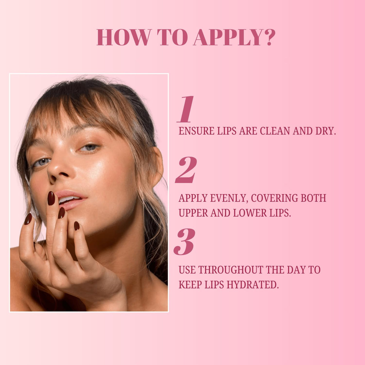 Lakyou Beauty Cherry Shine Lip Balm | 12 HR Moisturizing & Repair | 99% Natural | Hydrating & Nourishing Lip Care | 3g