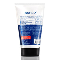Ustraa De-Tan Face Scrub for Men - 100g | Exfoliation & Effective Tan Removal | No SLS & De-Tan Face Mask - Dry Skin - 125g - Wash-off mask | with White Charcoal | Helps Removes Tanning & Dead Skin