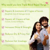 WishCare Triple Bond Shampoo and Serum (250ml + 100ml)