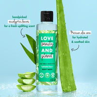 Love Beauty & Planet Aloe Vera & Eucalyptus Refreashing Bodywash| Natural Shower Gel for Soft,Smooth Skin,200 ml