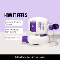 Dr. Sheth's Oats & Ceramide Sensitive Skin Gentle Cleanser | For Delicate Irritated Skin | pH Balanced, Daily Use Non-Drying Cleanser To Hydrate, Soothe & Restores Skin Barrier | Cleans Dirt, Oil & Make-Up | Free of Sulphates, Paraben, Dye & Fragrance | F