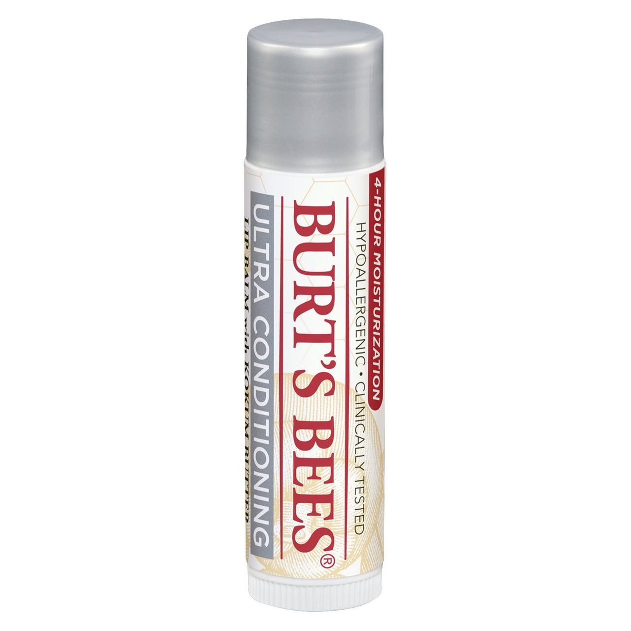 Burt's Bees 100% Natural Moisturizing Lip Balm, Ultra Conditioning with Kokum Butter, Shea Butter & Cocoa Butter - Pack of 1