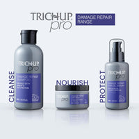 Trichup Pro Damage Repair Shampoo for Dry Frizzy Hair 300 ml, Instant Dual Action Rebonding, Smoothing, Improves Texture, Nourishes Dry Hair, Controls Frizz For Men & Women (300ml),