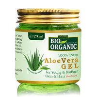 INDUS VALLEY Bio Organic Non-Toxic Aloe Vera Gel and Multani Mitti Powder | Healing Clay - for Acne, Scars, Glowing & Radiant Skin Treatment (175ml + 200g)