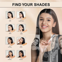 FLiCKA Cover Story Liquid Light Weight Translucent Concealer With Full Coverage For Women| Contains SPF, Argan & Avacado Oil| Concealer For Face Makeup, 01 Ivory, 9.ml