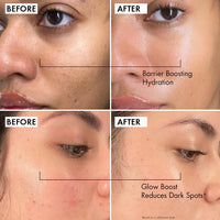 mCaffeine Glow Boost 5% Niacinamide & Green Tea Oil Free Moisturizer | Brightens & Even-Tones | 72Hrs Moisturization | Reduces Acne Marks & Blemishes | Lightweight Moisturizer For All Skin Types -50ml