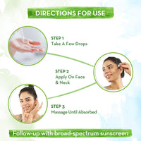 Mamaearth Ubtan Face Serum for glowing skin with Turmeric & Saffron for Skin Brightening 30 ml Bo
