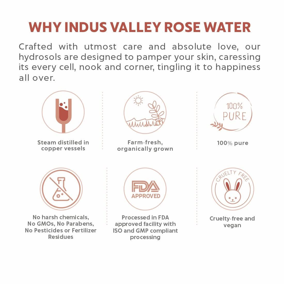 INDUS VALLEY Organic and Natural Cow's Milk Yogurt & Honey Depigmentation Gel with Rose Water Toner for Face (Gulab Jal) | 50 ml + 250 ml