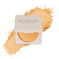 Estelar Matte Compact Powder with SPF 15 Protection, Absorbs Oil and Sweat, Long Lasting Freshness for Upto 12 Hours, Evens Tone, Non Sticky, Non Greasy, Empower Beige, For All Skin Types, 8gms