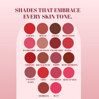 Lakyou Beauty Color Infusion Liquid Lipstick | Non-Transfer | Matte | Long Lasting Wear | 6ml | 11(Poppy)