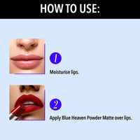 Blue Heaven Powder Matte-Queen Red Rm04