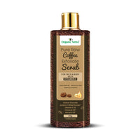 Organic Netra Pure Raw Coffee Exfoliate Scrub for Face and Body with Vitamin E | Deeply Hydrates and Moistures Skin | Enriched with Natural and Organic Ingredients|Paraben Free - 135gm (Pack of 1)