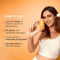 Dot & Key 10% Vitamin C + E, 5% Niacinamide Serum | Vitamin C Serum For Glowing Skin | Fades Dark Spots | Vit C Serum with Blood Orange & Pumpkin | For Uneven & Dull Skin | For All Skin Types | 20ml