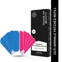 HOUSE OF BEAUTY Overnight Anti-Wrinkle Fabric Face Tape Patches, Helps in Improve Anti-Aging Wrinkles, Moisturize and Smoothing Skin (10 Patches)