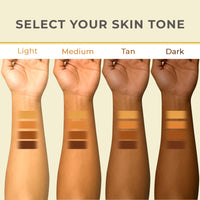 Rise for Men Concealer Tool | Covers Spots, Dark Circles, Acne Scars, & Hickeys Instantly | SPF 30 & Vitamin E | Available in 4 Shades (Dark)