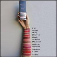 FLiCKA High Drama Matte Lipstick Nervous & Lip Liner Denver Combo | 04