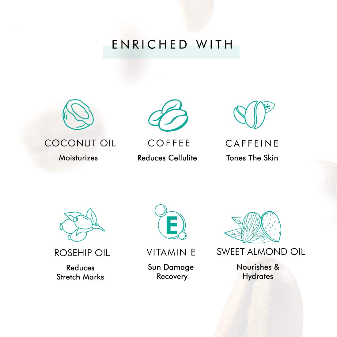 mCaffeine Exfoliating Coffee Body Scrub & Relaxing Body Massage Oil Combo | Reduces Cellulite & Removes Dead Skin | For Soft, Smooth & Glowing Skin | For Men & Women and All Skin Types