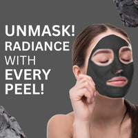 Jaquline USA Activated Charcoal and Gold Peel Off Face Mask for Men & Women Both | contains activated charcoal infused with gold dust | Defeat Blackheads & Whiteheads | control signs of ageing and giving your skin a radiant glow |Dermatologically Tested |