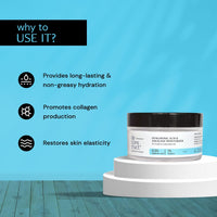 Deconstruct Hyaluronic Acid & Squalane Moisturizer | 0.2% Hyaluronic Acid 1% Squalane |Moisturizer For Normal Skin | Lightweight Moisturiser | For Long Lasting & Non-Greasy Hydration | 50Gm, Cream