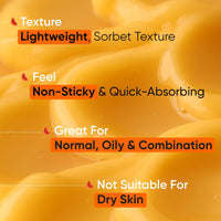 Dot & Key Vitamin C + E Sorbet Super Bright Moisturizer For Face | Vitamin C Face Moisturizer|Reduces Skin Dullness|Oil Free & Lightweight | For All Skin Types | 60Ml
