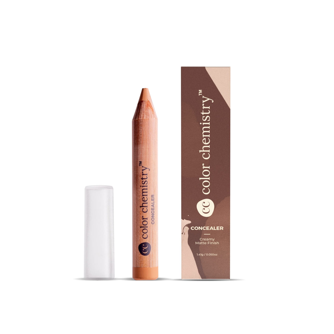 Color Chemistry Concealer, Bamboo CO03, 2.49 g | Creamy Matte Finish with Buildable Medium to High Coverage | Long-Lasting, Natural Ingredients & Easy to Apply | Ultra Smooth Texture Blends Seamlessly to Conceal Redness, Blemishes & Even Out Skin Tone | P