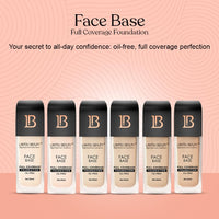 Lakyou Beauty Face Base Full Coverage Foundation | Waterproof | Long Lasting | Lightweight | SPF 20 | Shade-03(Natural Beige) | Pack Of 2