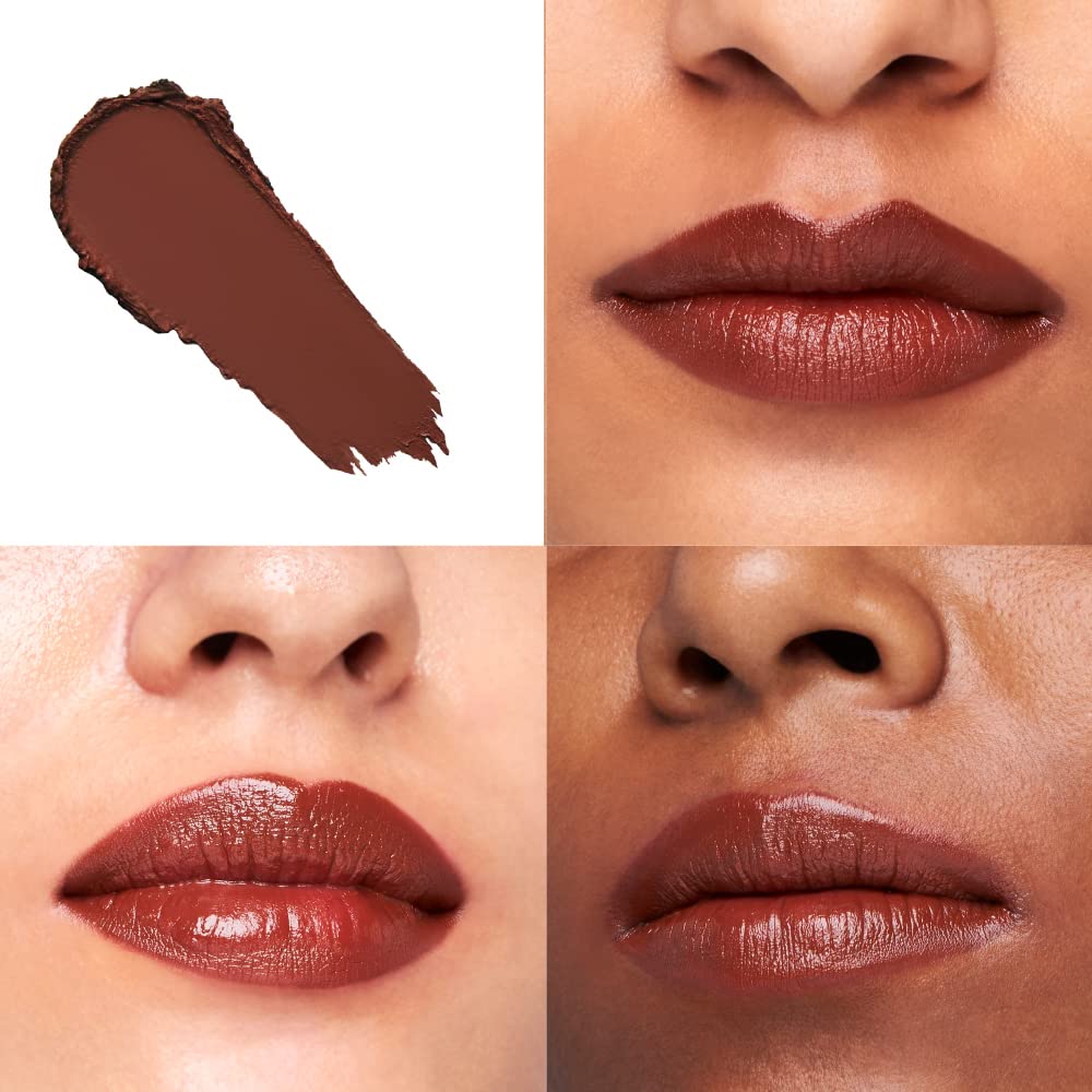 LoveChild Masaba - Barfee - Luxe Matte Lipstick Hydrating & Nourishing, Long lasting, Chocolate Brown Bullet Matte Lipstick, 4ML