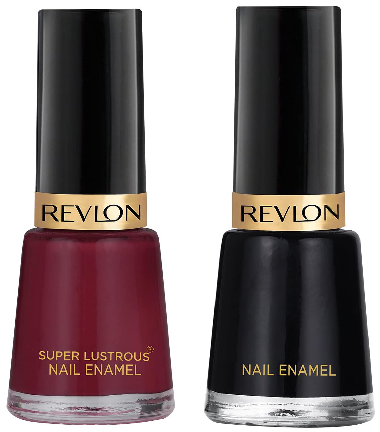 REVLON Nail Enamel & Nail Enamel Opaque Finish - Knock Out Combo, 8 Ml