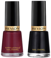 REVLON Nail Enamel & Nail Enamel Opaque Finish - Knock Out Combo, 8 Ml
