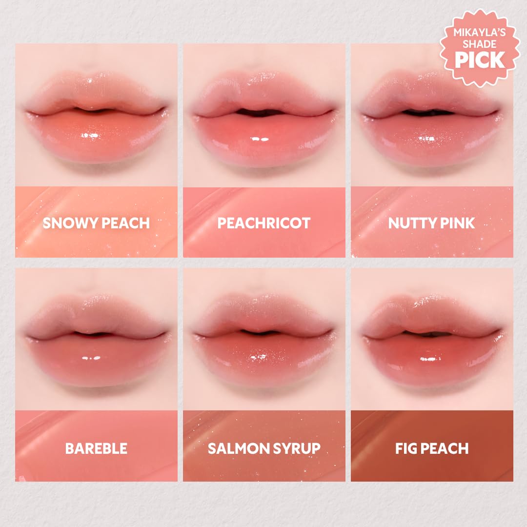 TIRTIR Waterism Tinted Lip Gloss, Kiss Ready Lipgloss, 12H Long Lasting Non Sticky Natural Tinted Glow Korean Multiuse Cheek and Lip Tint for Women gift, #13 LIKELY, 1.8g