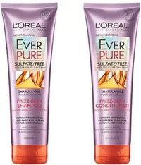LOREAL Hair Care EverPure Frizz Defy Sulfate Free Shampoo & Conditioner (2 Items in the set)