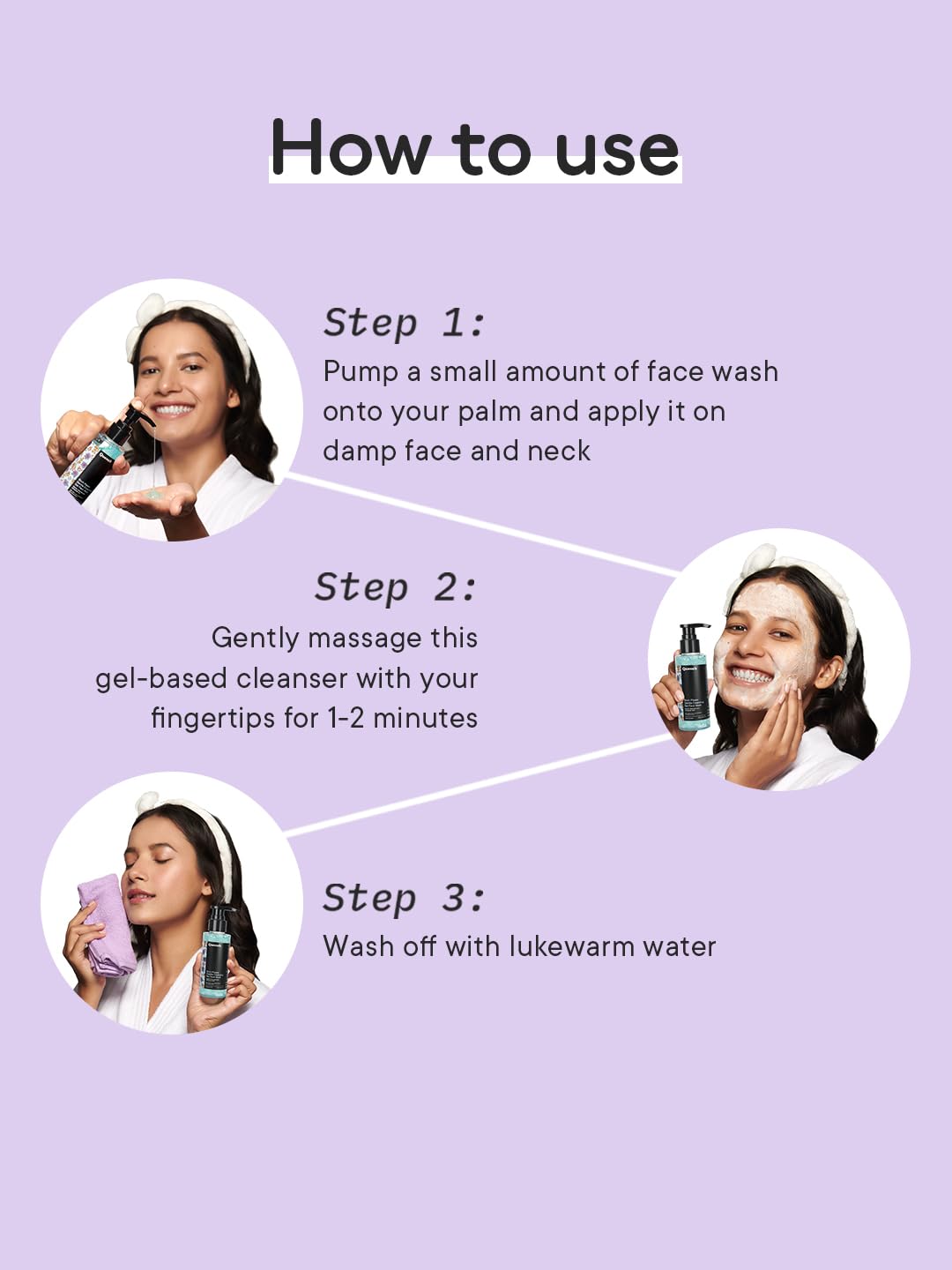 Quench Gentle Cleansing Gel Face Wash with Salicylic Acid & Birch Juice Enzymes | Gently Exfoliates with Biodegradable Beads for Smooth, Clear Skin | Brightens & Hydrates Skin | Made in Korea (100ml)