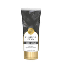 Body Cupid Charcoal Detox Body Scrub | Deep Cleansing & Exfoliating Scrub with Activated Charcoal | Removes Impurities & Smooths Skin | 150ml