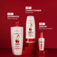 L'Oreal Paris Total Repair 5 Serum, 80ml and L'Oreal Paris Total Repair 5 Conditioner (175ml)