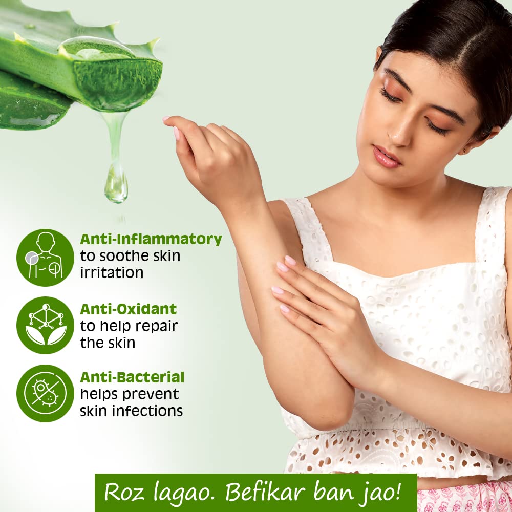 BOROPLUS Aloe Vera Gel for Hydration, Scars, Dryness, Dark Spots, Acne (All Skin) 450ml (Pack of 3)
